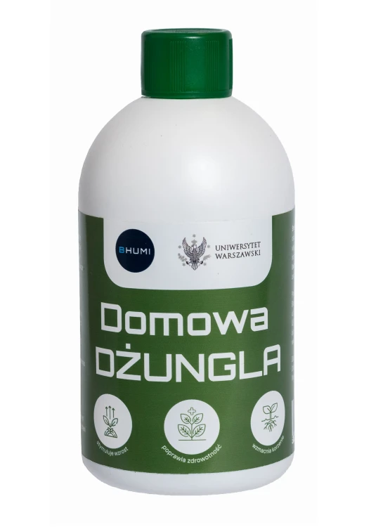 Domowa dżungla ekologiczny stymulator do monstery i paproci mikroorganizmy do uprawy domowej probiotyk glebowy do kwiatów doniczkowych roślinny booster do wnętrz regeneracja roślin po przesuszeniu domowy preparat na liście bez plam