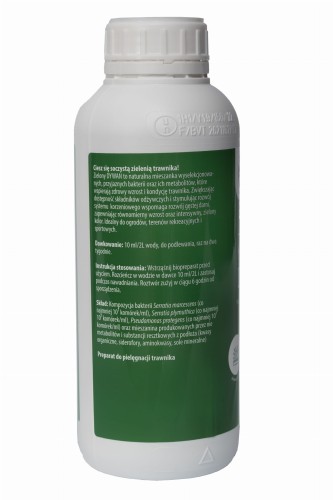 Zielony dywan mikrobiologiczny preparat do regeneracji trawnika naturalny nawóz do zniszczonego trawnika